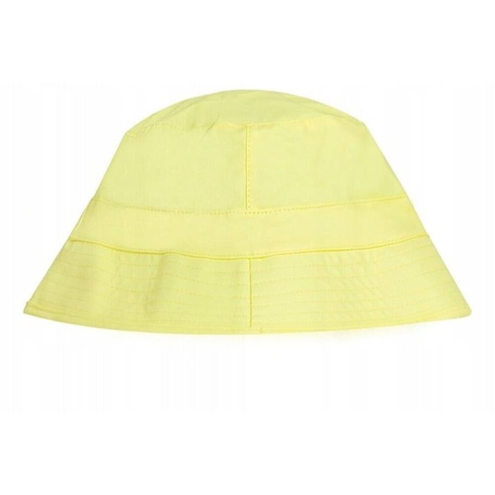 Rains unisex yellow bucket hat in straw